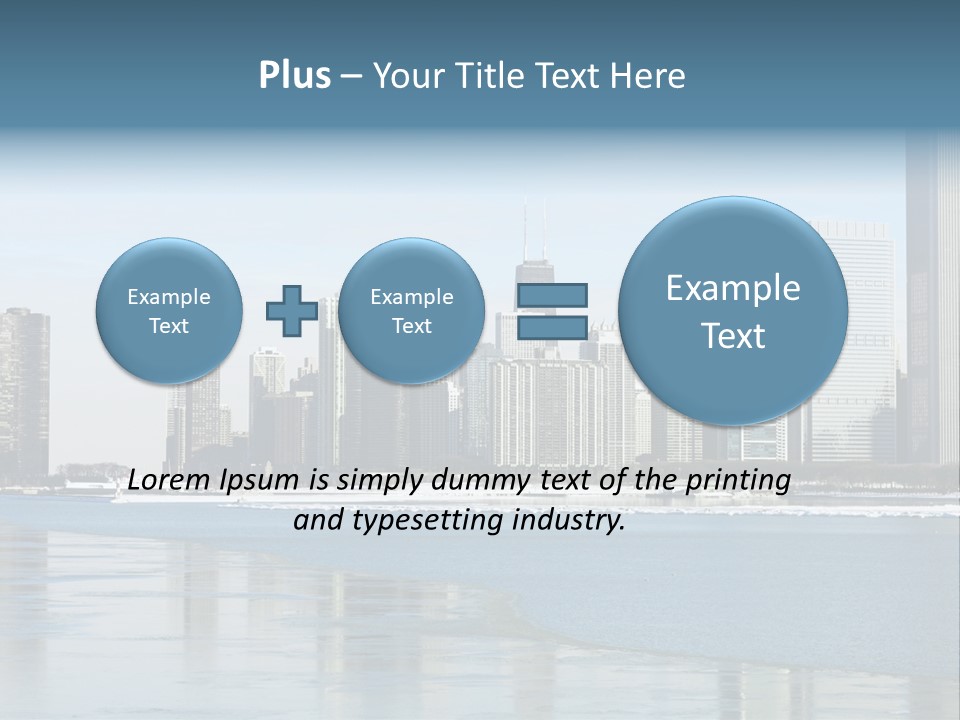 Panorama Reflection Real PowerPoint Template