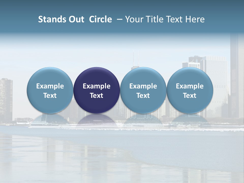 Panorama Reflection Real PowerPoint Template