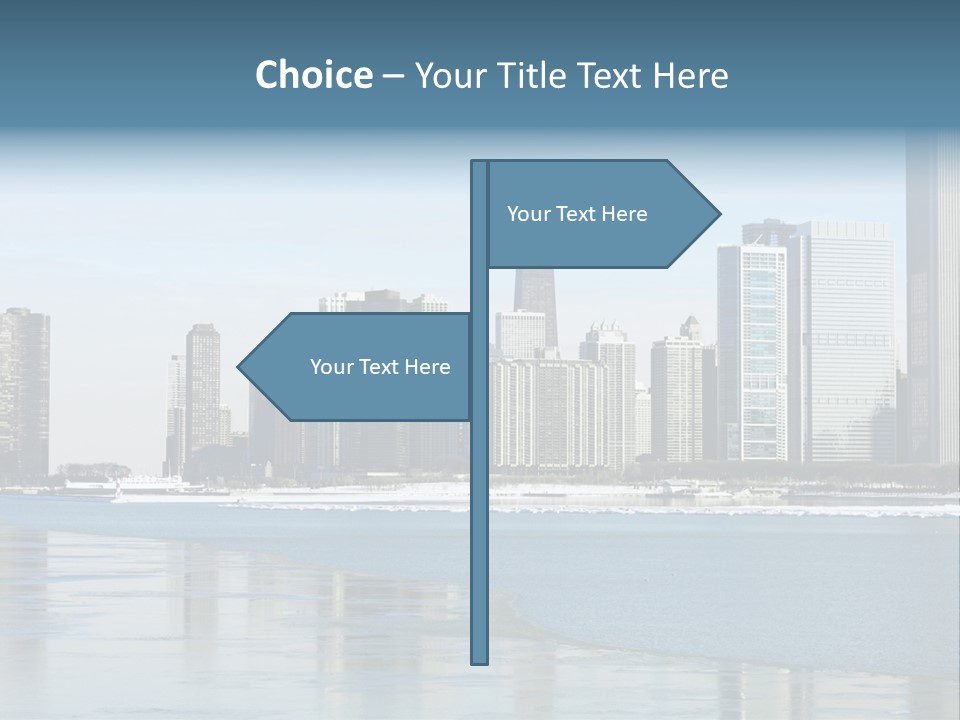 Panorama Reflection Real PowerPoint Template