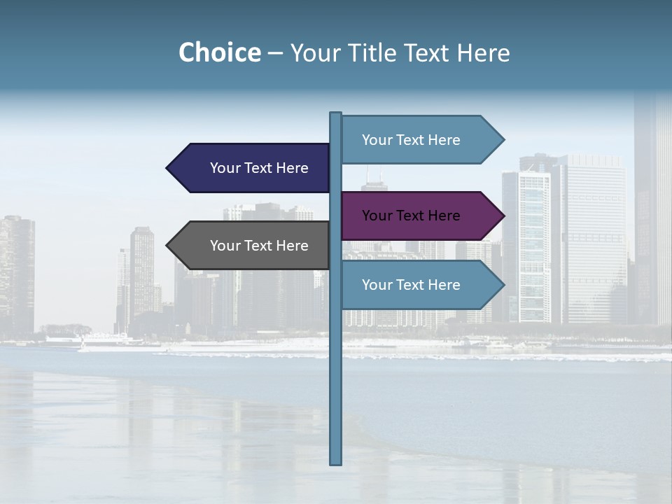 Panorama Reflection Real PowerPoint Template