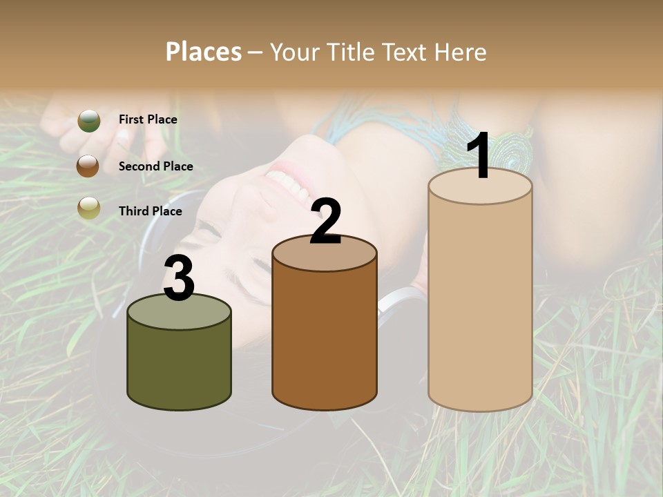 Relax Headphones Therapy PowerPoint Template