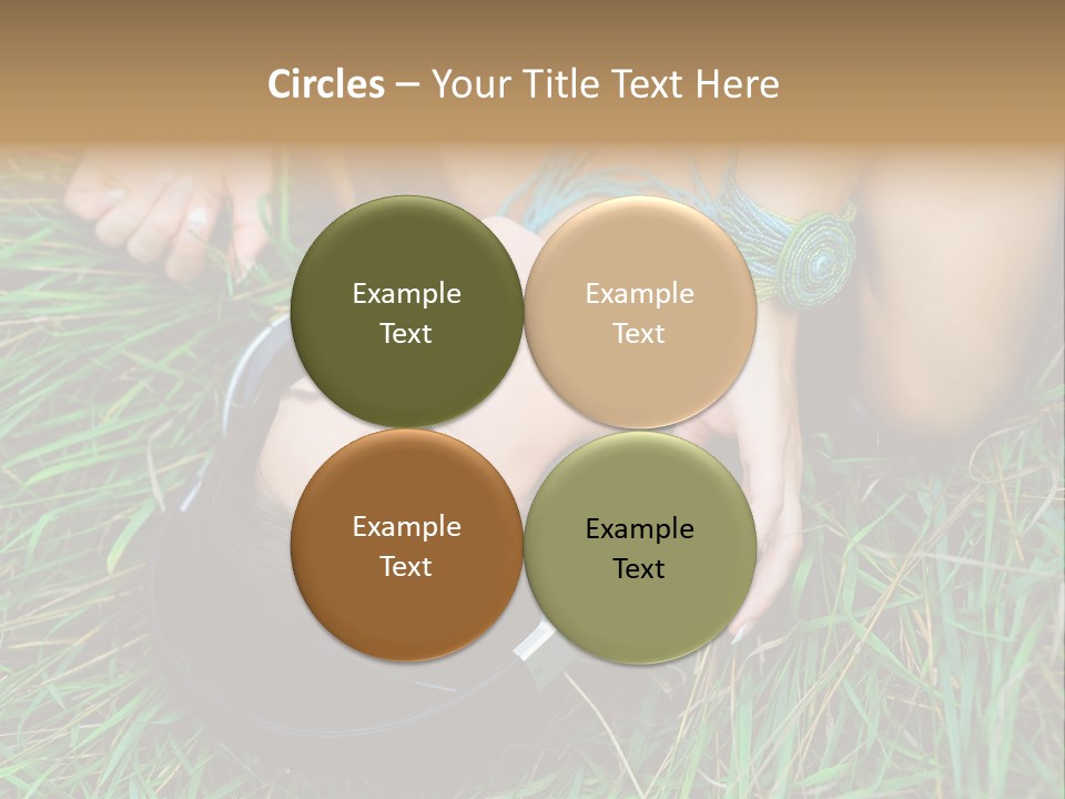 Relax Headphones Therapy PowerPoint Template