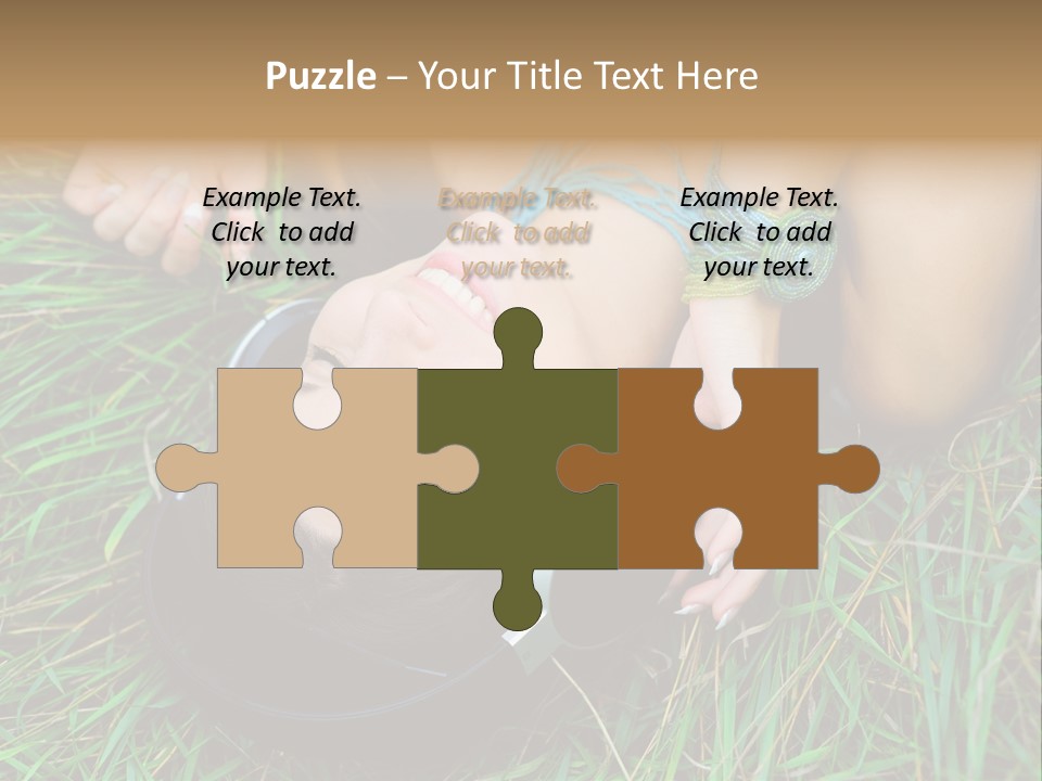 Relax Headphones Therapy PowerPoint Template