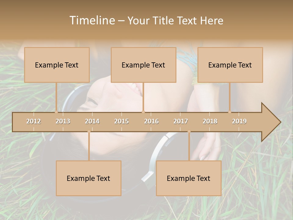 Relax Headphones Therapy PowerPoint Template