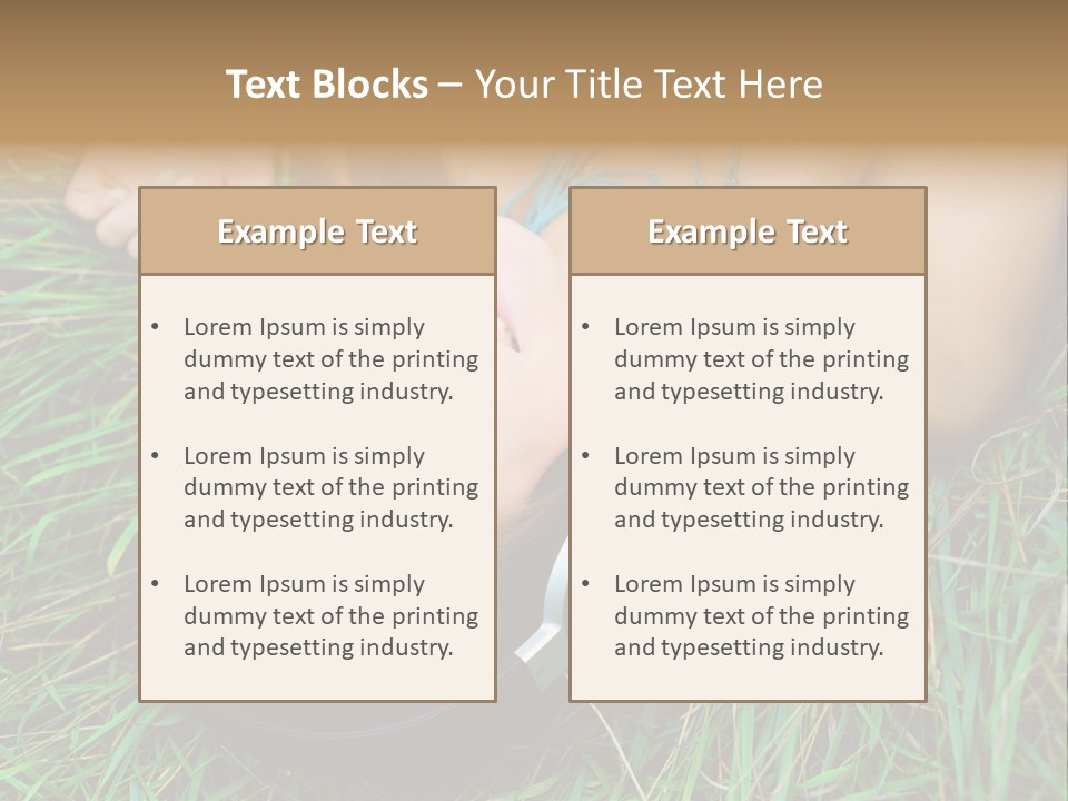 Relax Headphones Therapy PowerPoint Template