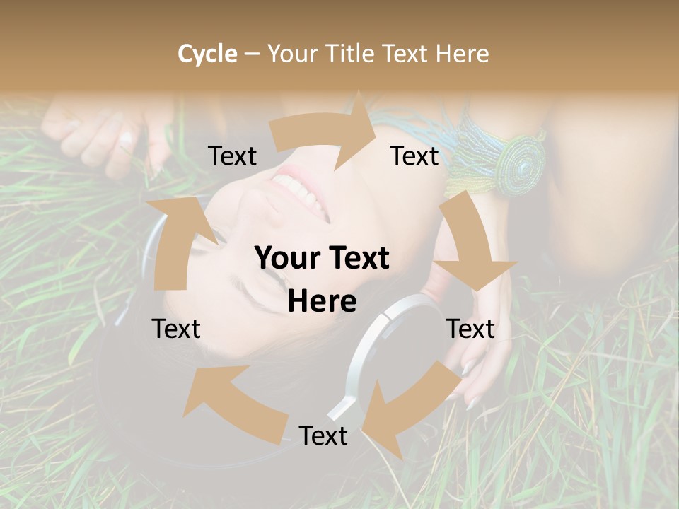 Relax Headphones Therapy PowerPoint Template