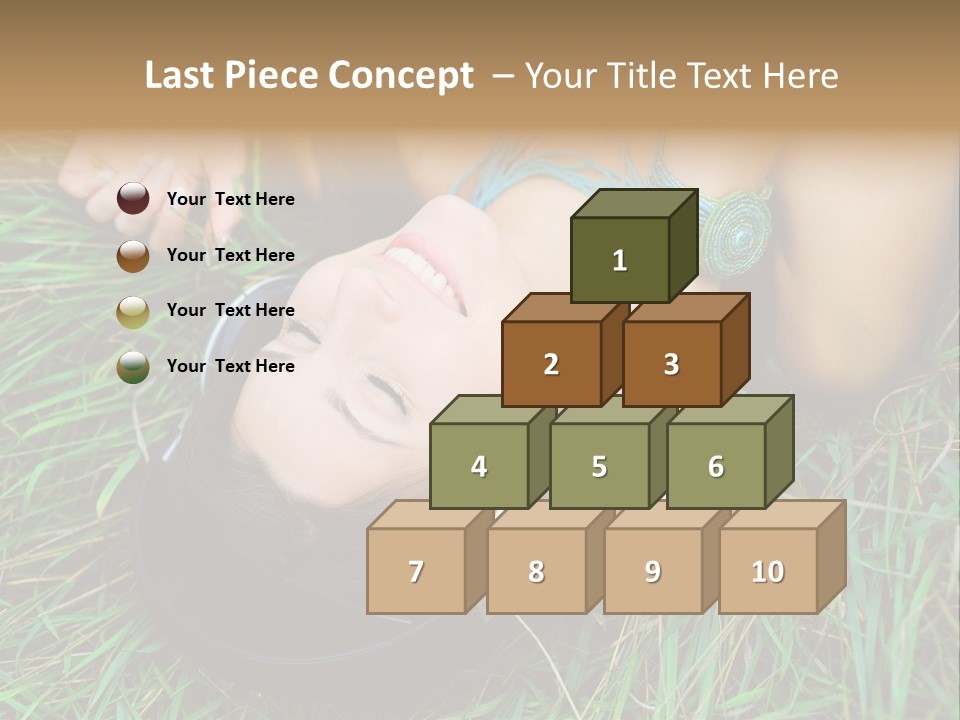 Relax Headphones Therapy PowerPoint Template