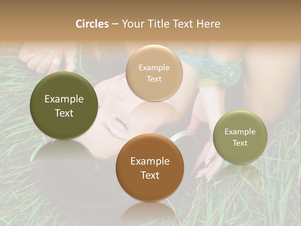 Relax Headphones Therapy PowerPoint Template