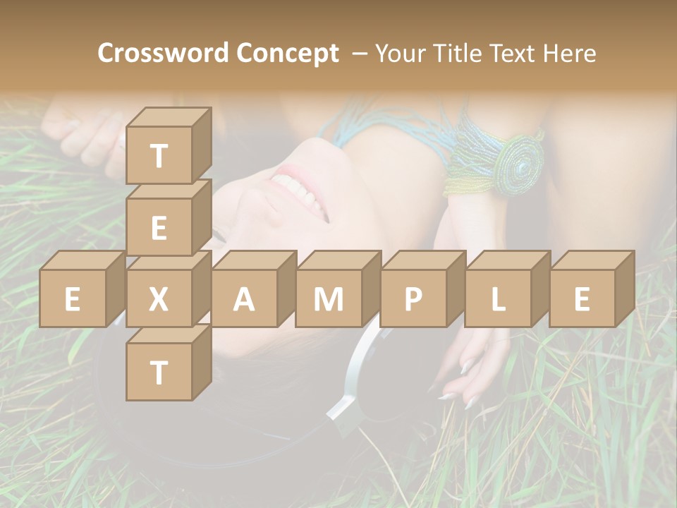 Relax Headphones Therapy PowerPoint Template