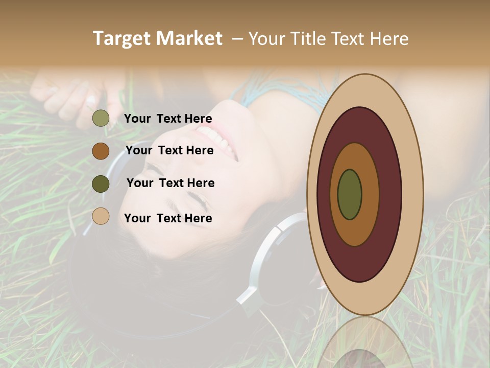 Relax Headphones Therapy PowerPoint Template