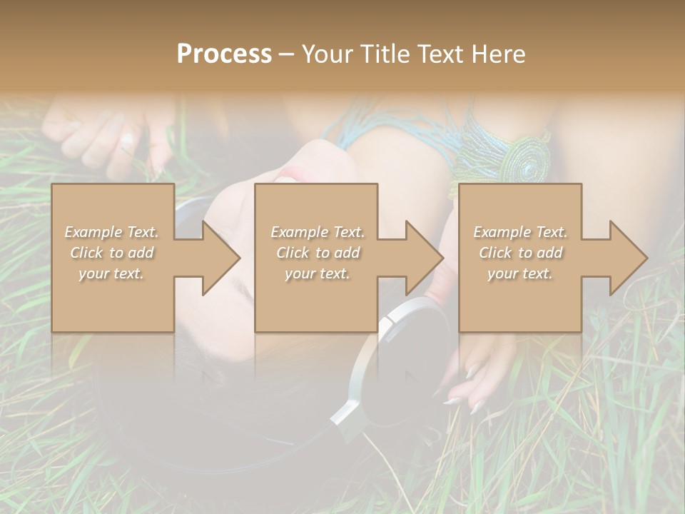 Relax Headphones Therapy PowerPoint Template