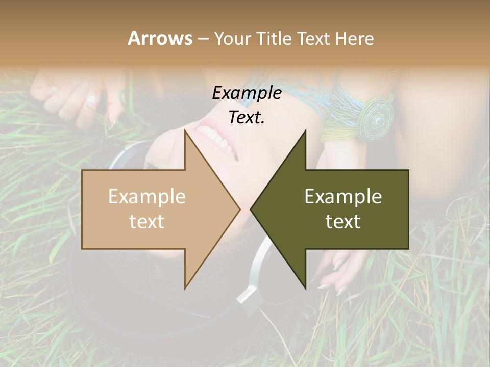 Relax Headphones Therapy PowerPoint Template