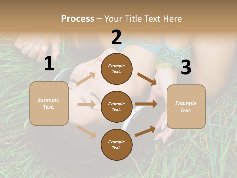 Relax Headphones Therapy PowerPoint Template