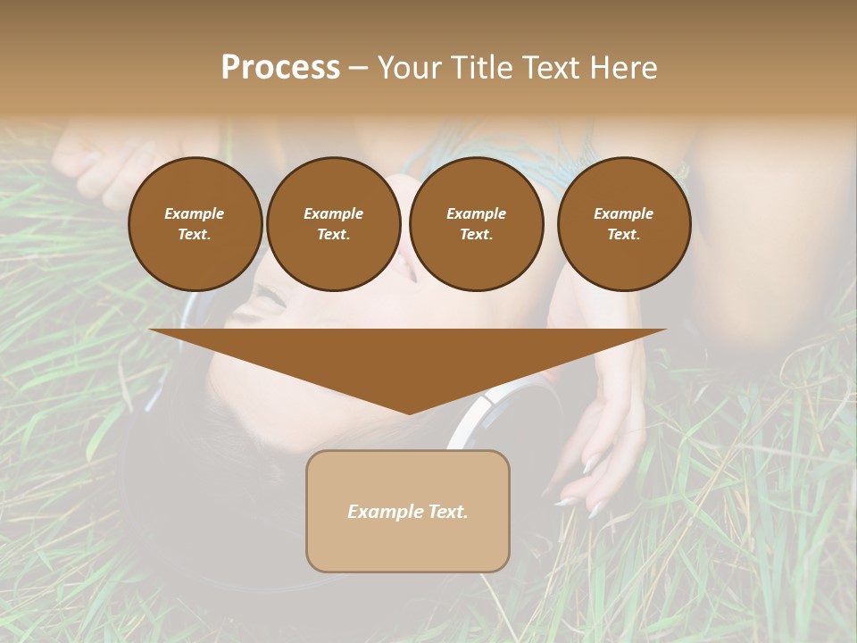 Relax Headphones Therapy PowerPoint Template