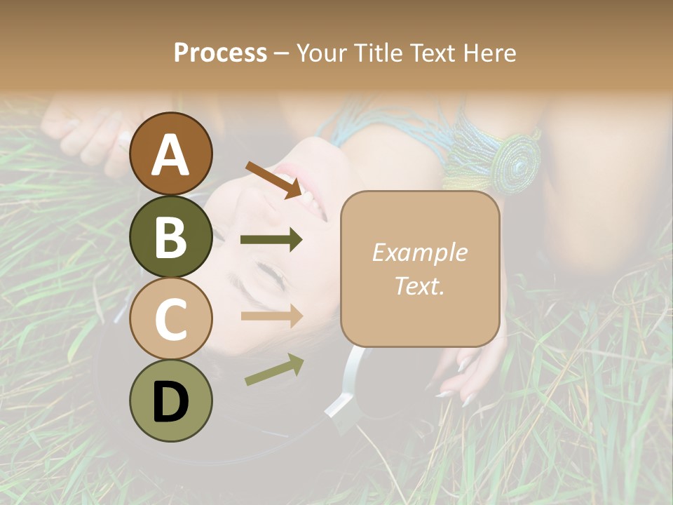 Relax Headphones Therapy PowerPoint Template