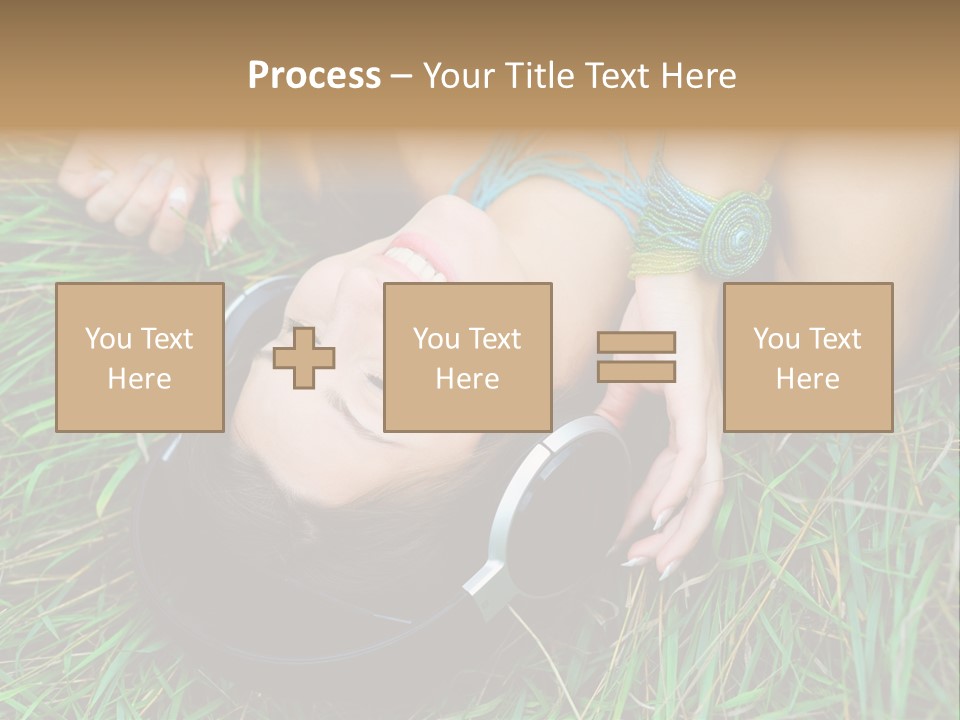 Relax Headphones Therapy PowerPoint Template