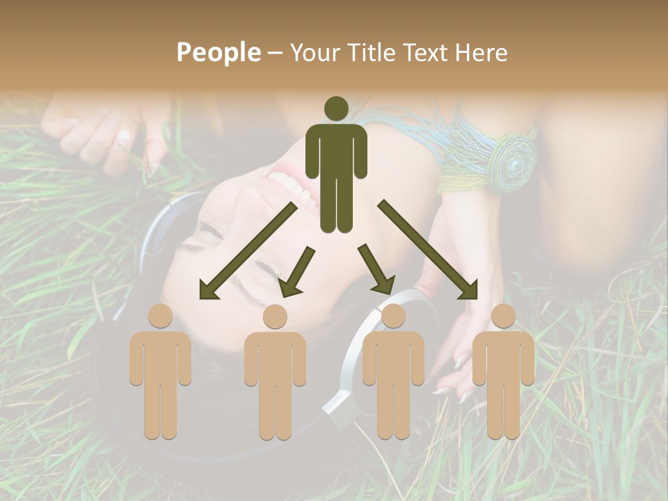 Relax Headphones Therapy PowerPoint Template