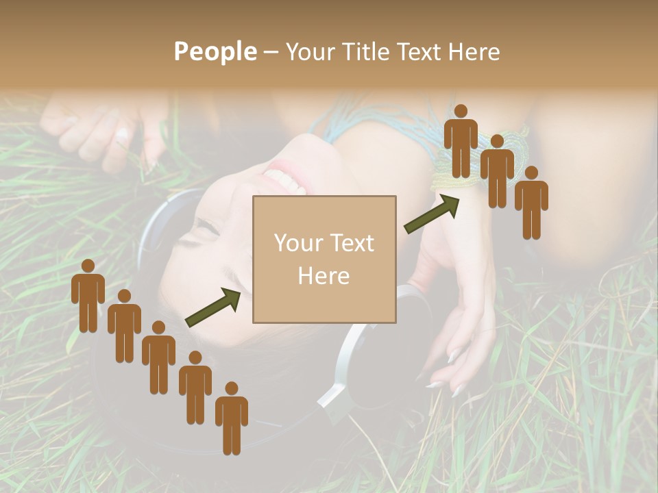 Relax Headphones Therapy PowerPoint Template