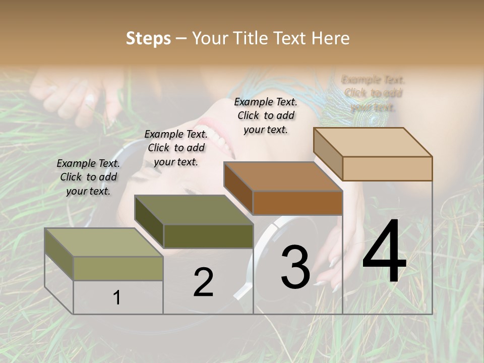 Relax Headphones Therapy PowerPoint Template