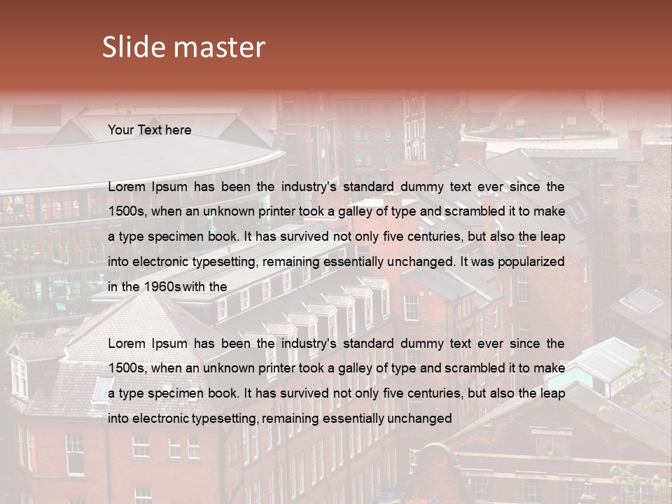 Houses British Classic PowerPoint Template