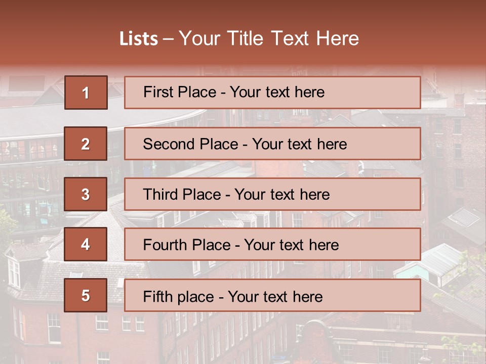 Houses British Classic PowerPoint Template