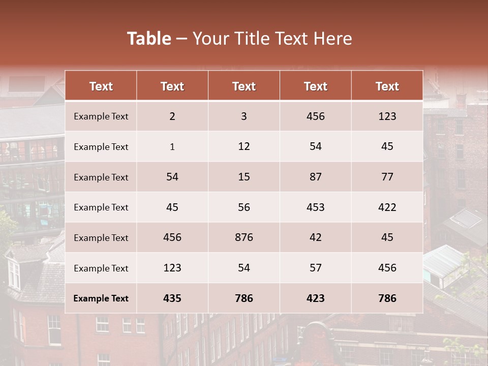 Houses British Classic PowerPoint Template