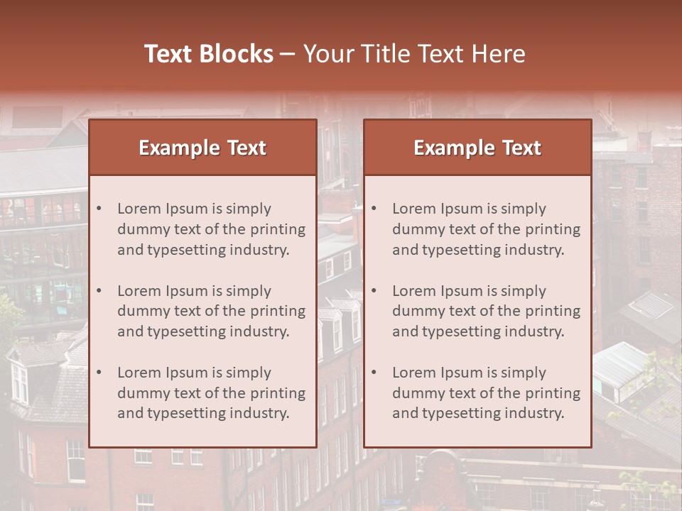 Houses British Classic PowerPoint Template