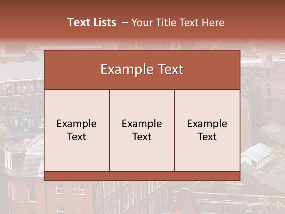 Houses British Classic PowerPoint Template
