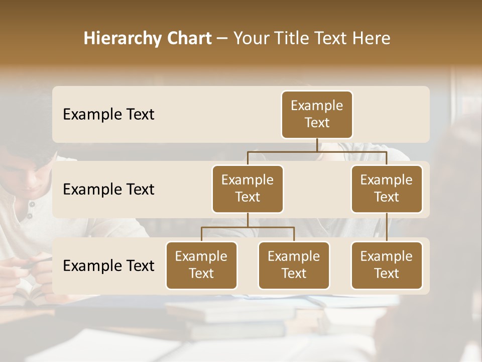 Notes Three People Happy PowerPoint Template