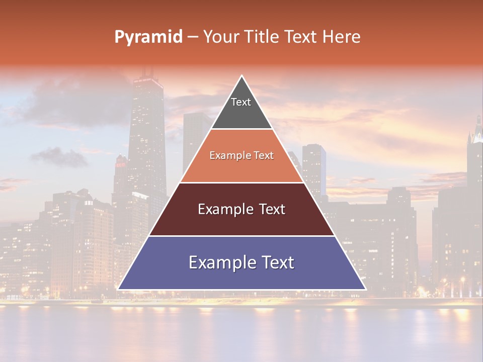 Beach City Downtown District PowerPoint Template