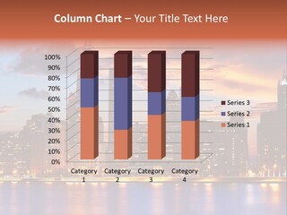 Beach City Downtown District PowerPoint Template