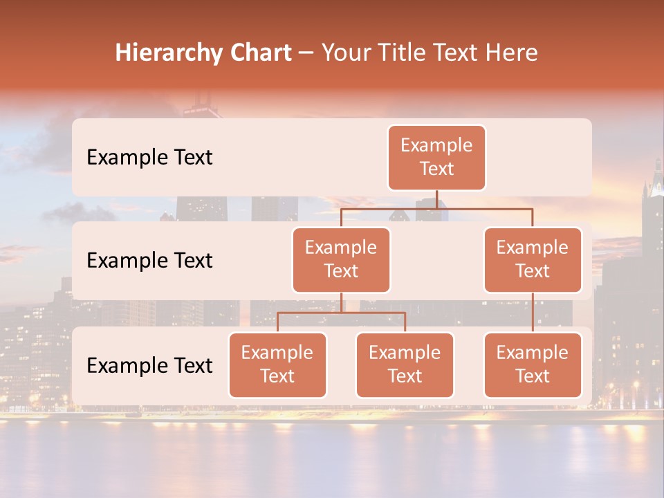 Beach City Downtown District PowerPoint Template