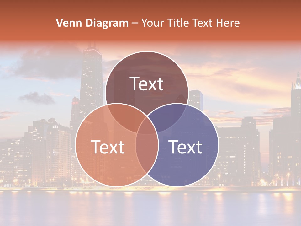 Beach City Downtown District PowerPoint Template