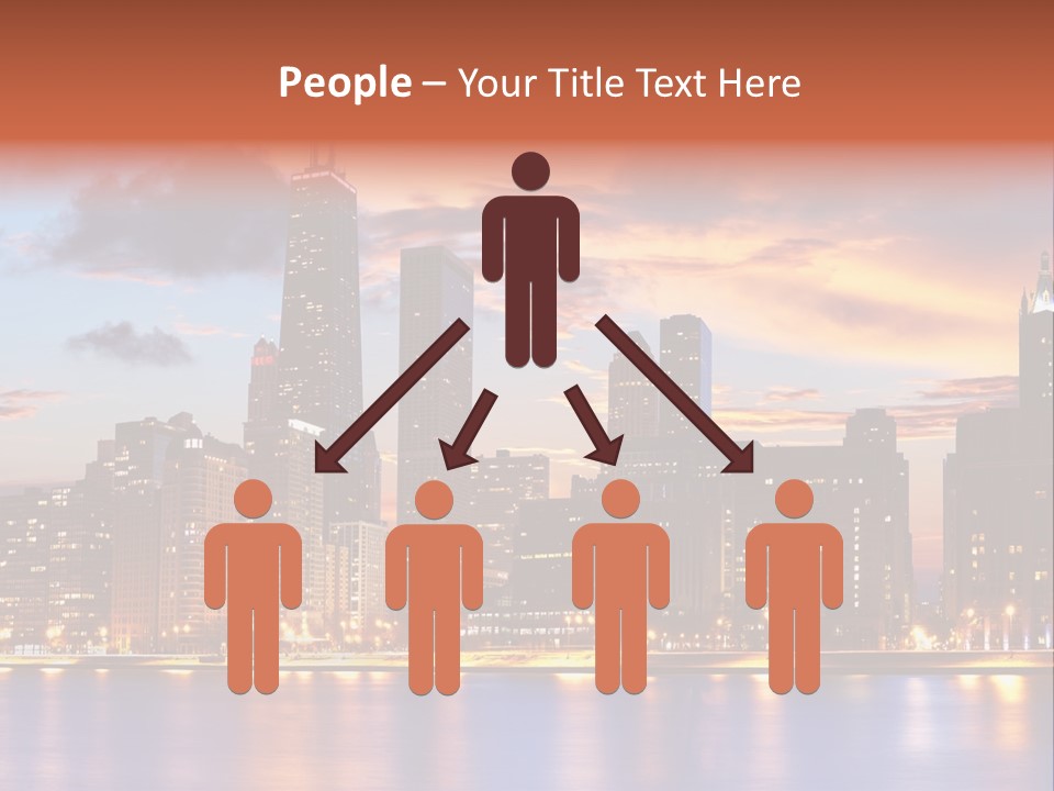 Beach City Downtown District PowerPoint Template