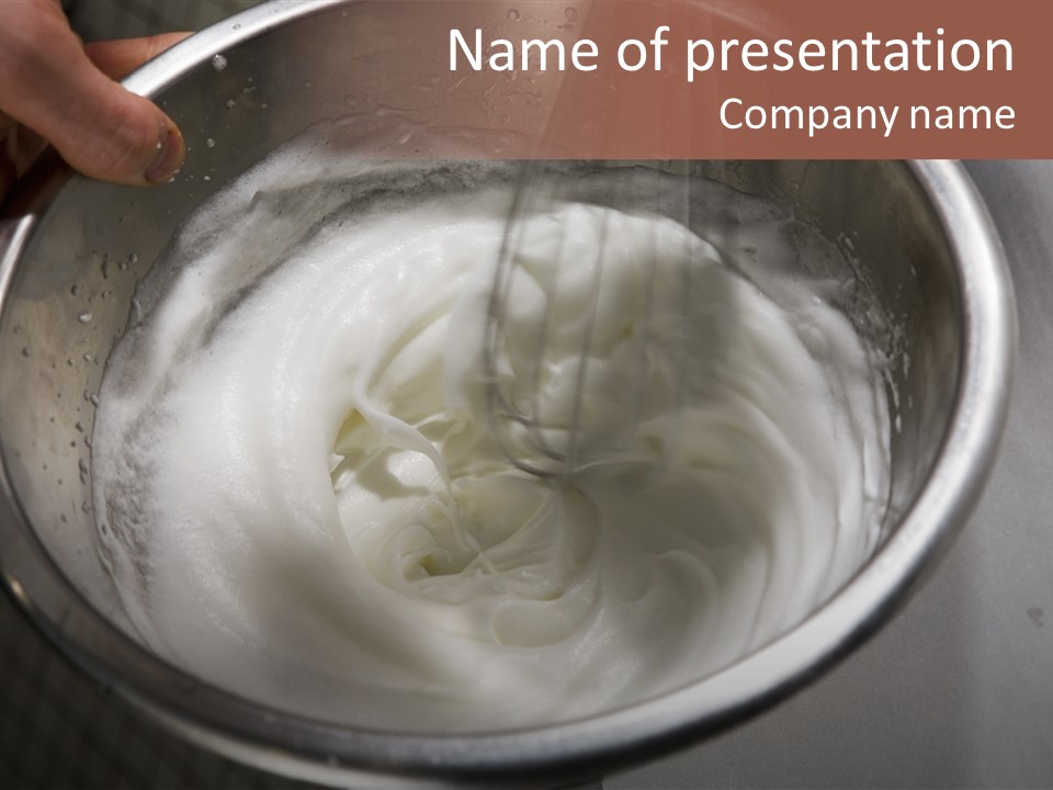 Salad Bowl Cooking Whisk PowerPoint Template