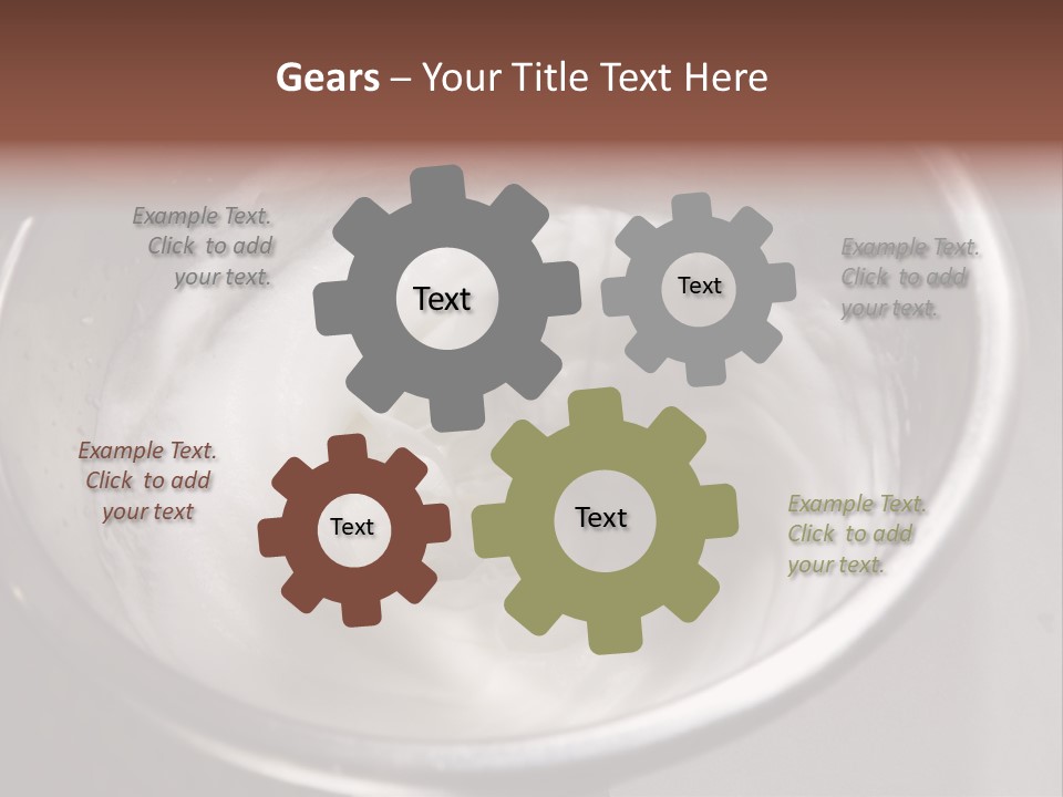 Salad Bowl Cooking Whisk PowerPoint Template