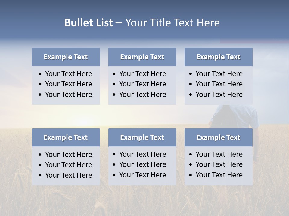 Guy Happy Orange PowerPoint Template