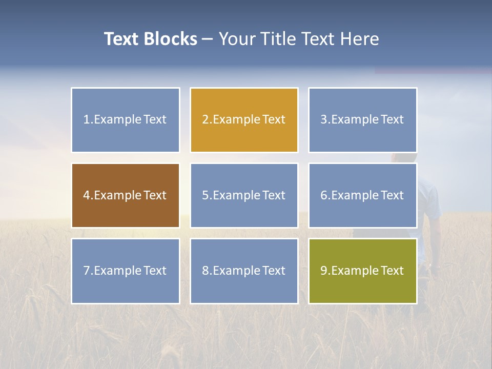 Guy Happy Orange PowerPoint Template