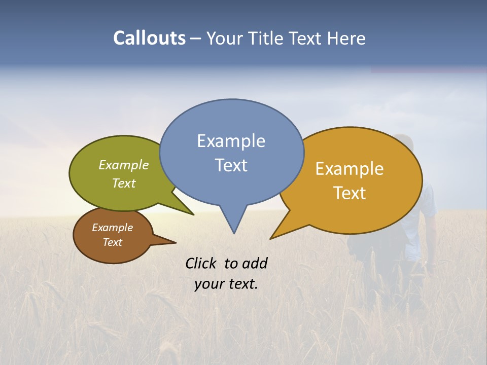 Guy Happy Orange PowerPoint Template
