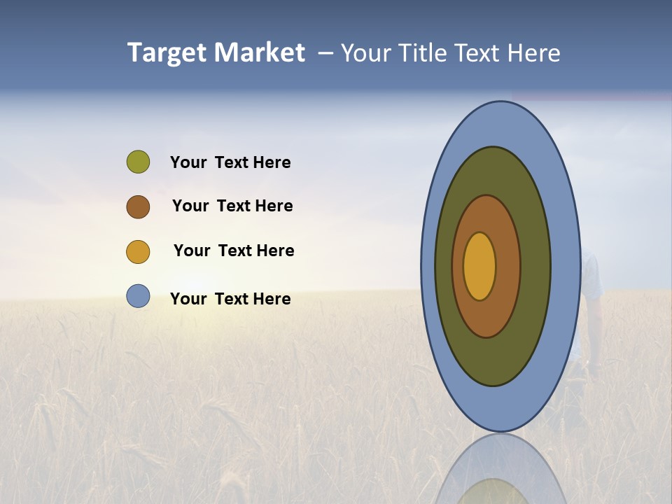 Guy Happy Orange PowerPoint Template