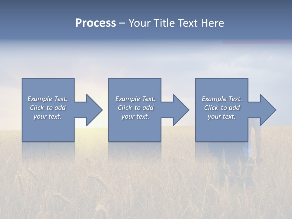 Guy Happy Orange PowerPoint Template