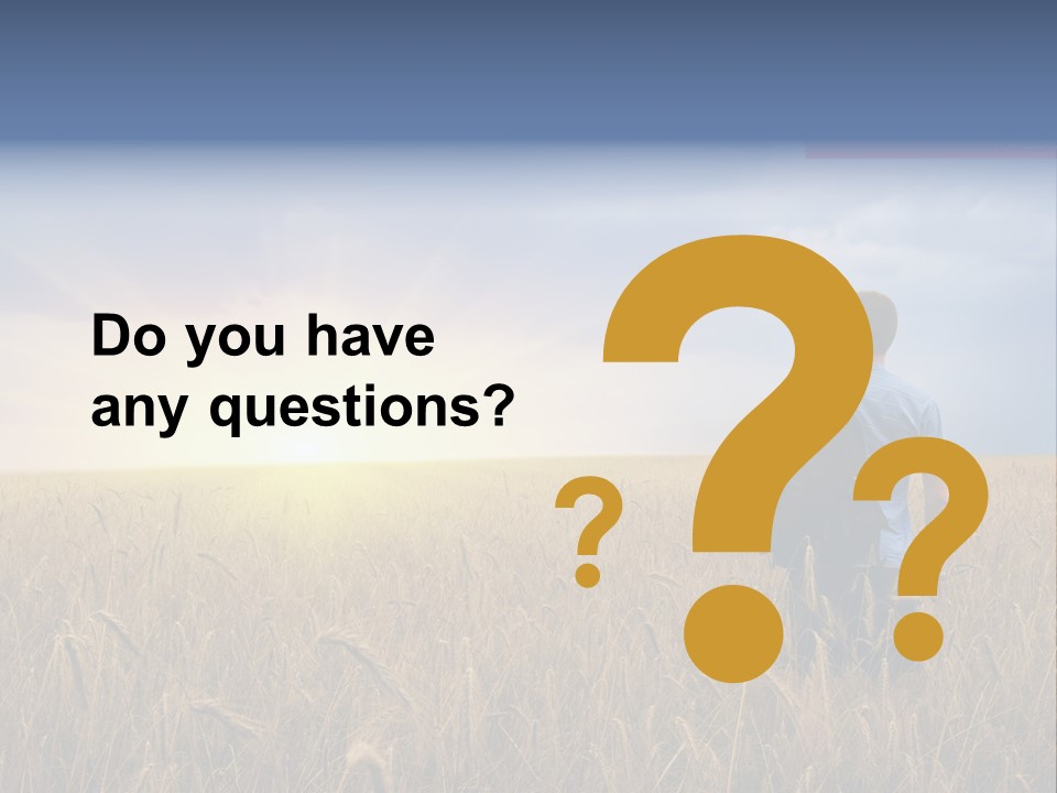 Guy Happy Orange PowerPoint Template