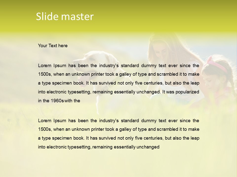 Cheerful Preschooler Fun PowerPoint Template