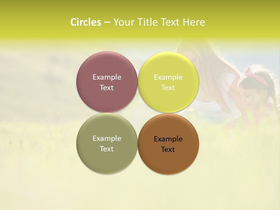 Cheerful Preschooler Fun PowerPoint Template