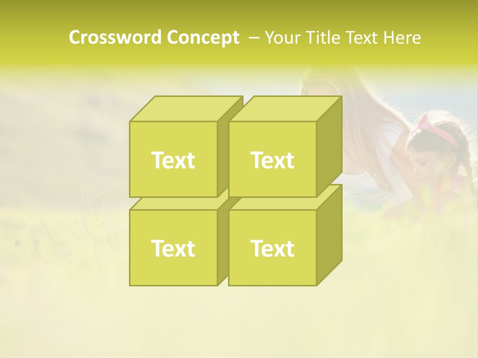 Cheerful Preschooler Fun PowerPoint Template