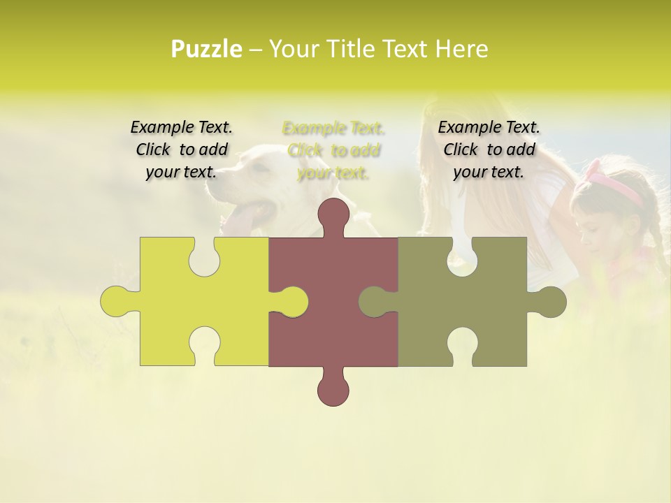 Cheerful Preschooler Fun PowerPoint Template