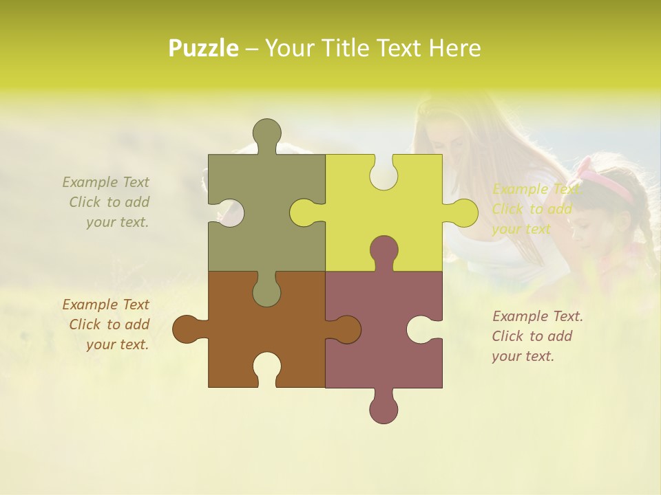 Cheerful Preschooler Fun PowerPoint Template