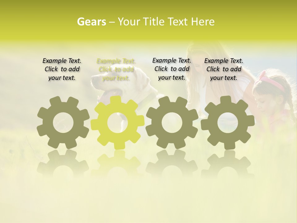 Cheerful Preschooler Fun PowerPoint Template