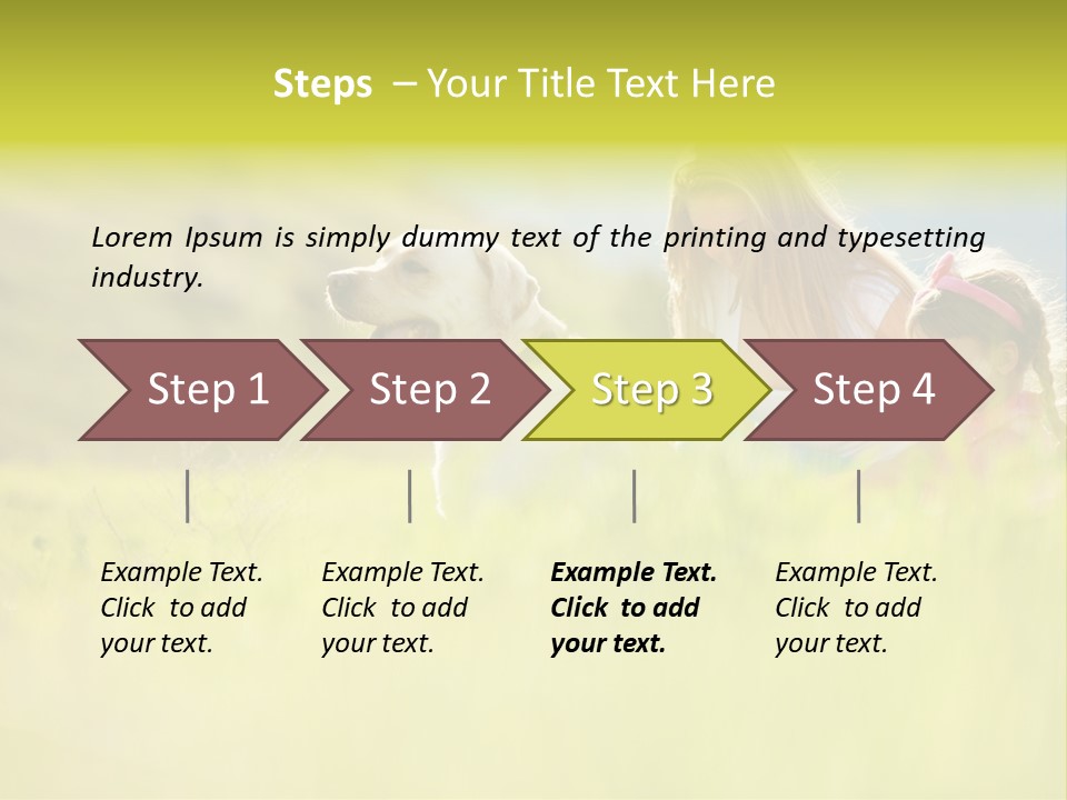 Cheerful Preschooler Fun PowerPoint Template