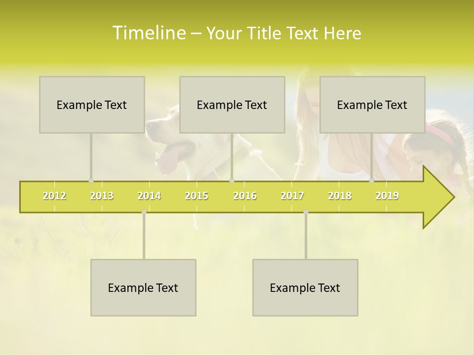 Cheerful Preschooler Fun PowerPoint Template